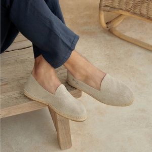 Manebi Organic Hemp Flat Espadrilles La Havana Natural Size 11